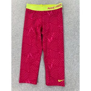 Nike Pro Combat 3/4 Length Compression Running Training‎ Tights (Women's Small)